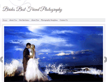 Tablet Screenshot of bridesbestfriend.com.au